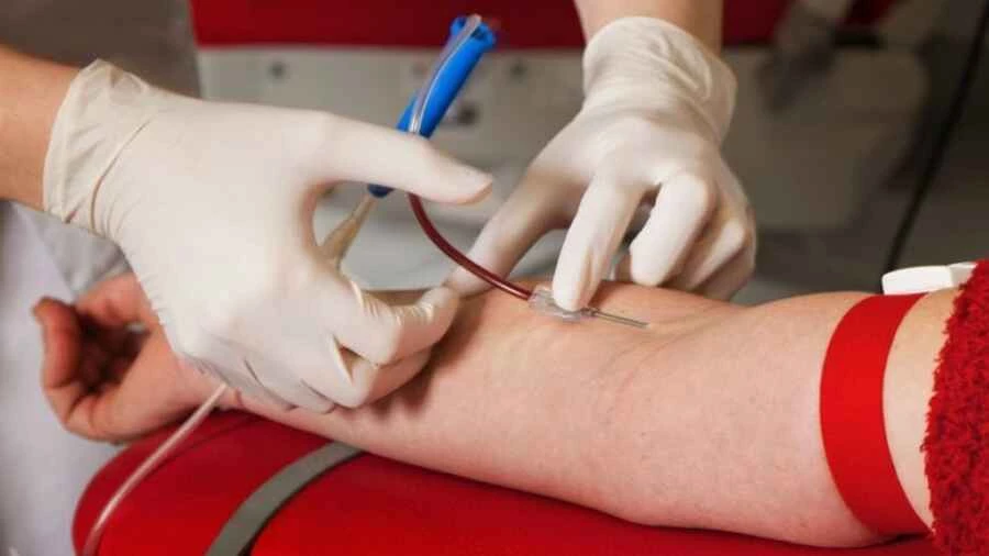 Θριάσειο τώρα – Αναμονή για αιμοδοσία – Δείτε την εικόνα